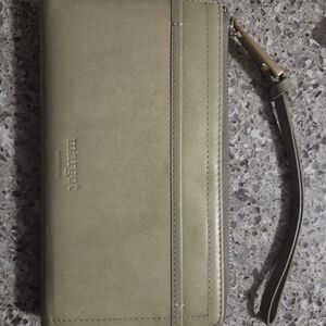 Margot Sage Leather Handbag